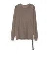 Rick Owens Drkshdw Level T-shirt In Brown