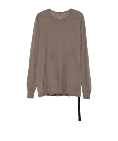 Rick Owens Drkshdw Level T-shirt In Grey