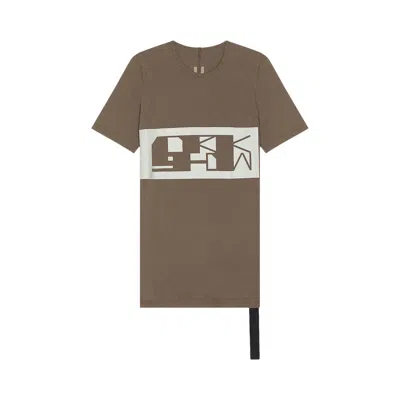 Pre-owned Rick Owens Drkshdw Level T-shirt 'brown'