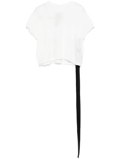 Rick Owens Drkshdw Level T-shirt In White
