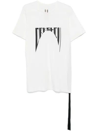 Rick Owens Drkshdw Jumbo T-shirt In Neutrals