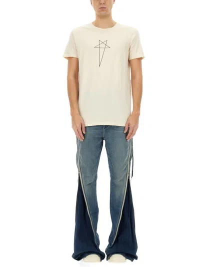Rick Owens Drkshdw Level T" T-shirt In Multi