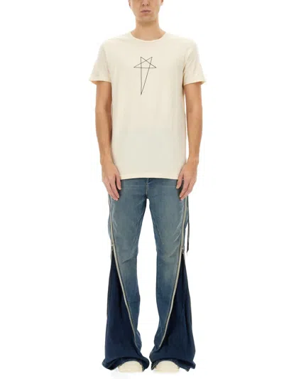 RICK OWENS DRKSHDW RICK OWENS DRKSHDW "LEVEL T" T-SHIRT