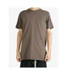Rick Owens Drkshdw Gray Porterville Level T-shirt In Brown