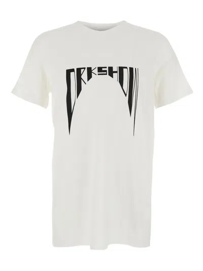 Rick Owens Drkshdw Level T T-shirt In White