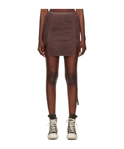 RICK OWENS DRKSHDW LIDO MINISKIRT