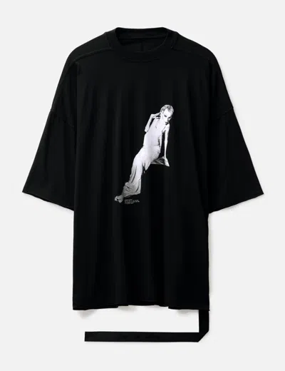 Rick Owens Drkshdw Tommy T Jersey T-shirt In Black