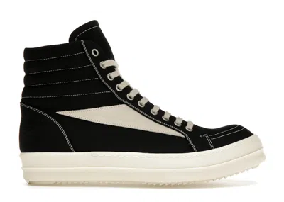 Pre-owned Rick Owens Drkshdw Lido Vintage High Ss24 (women's) Sneakers In Black/milk
