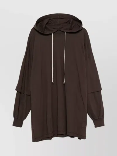 RICK OWENS DRKSHDW LIGHTWEIGHT RELAXED FIT HOODIE