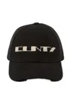 Rick Owens Drkshdw Logo-embroidered Baseball Cap In Black