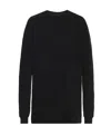 Rick Owens Drkshdw Logo Long-sleeved T-shirt In Black