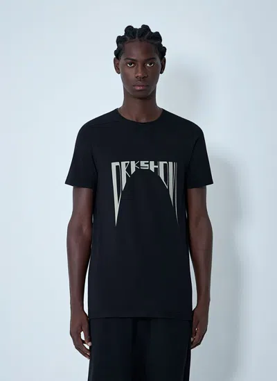 RICK OWENS DRKSHDW LOGO MOTIF T-SHIRT