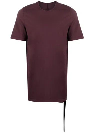 Rick Owens Drkshdw Logo Patch Short-sleeve T-shirt In Red