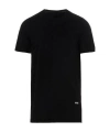 Rick Owens Drkshdw Logo Patch T-shirt In Black