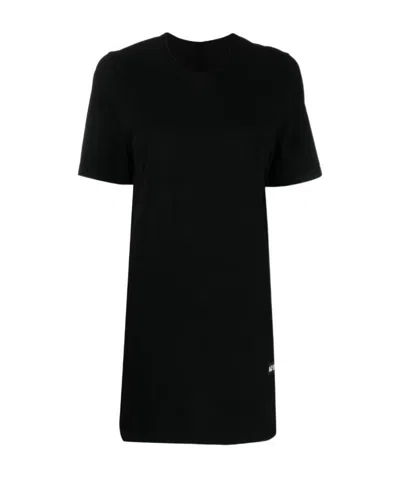 Rick Owens Drkshdw Logo Short-sleeved T-shirt In Black