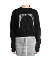 Rick Owens Drkshdw Drkshdw By Rick Owens Woman Sweatshirt Black Size S Cotton In Black