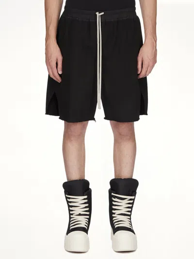 Rick Owens Drkshdw Long Boxers Butt Zip In Black