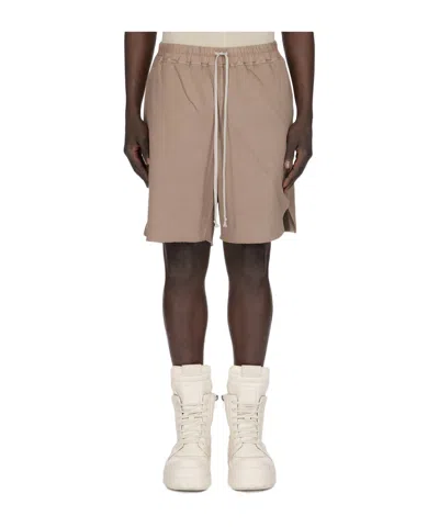 Rick Owens Drkshdw Long Boxers Butt Zip In Brown
