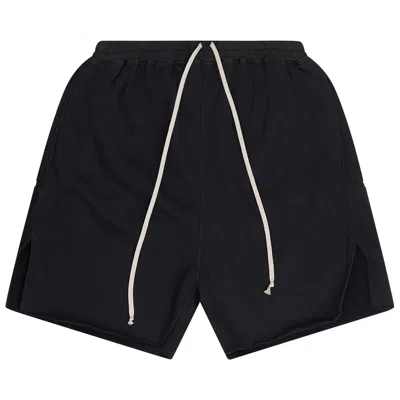 Pre-owned Rick Owens Drkshdw Long Butt Zipper Boxer Shorts 'black' | Men's Size M