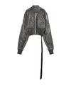Rick Owens Drkshdw Long Sleeve Casual Jacket In Black