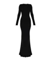 Rick Owens Drkshdw Simple Edfu Gown Dress In Black