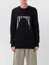 Rick Owens Drkshdw Graphic-print Long-sleeve T-shirt In Black