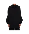 Rick Owens Drkshdw Long Sleeve Sweatshirt In Black