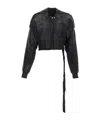 Rick Owens Drkshdw Collage Bomber Jacket In Black