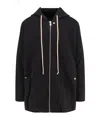 Rick Owens Drkshdw Long-sleeved Sweater In Black