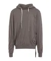 Rick Owens Drkshdw Long-sleeved Sweater In Gray