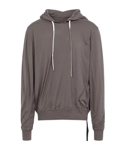 Rick Owens Drkshdw Long-sleeved Sweater In Gray