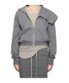 Rick Owens Drkshdw Long-sleeved Sweater In Gray
