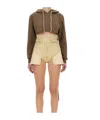 Rick Owens Drkshdw Long-sleeved Sweater In Nude