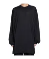 Rick Owens Drkshdw Long-sleeved T-shirt In Black