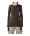 Rick Owens Drkshdw Drkshdw By Rick Owens Woman T-shirt Mauve Size S Cotton In Brown