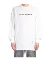 Rick Owens Drkshdw Long-sleeved T-shirt In White