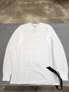 Rick Owens Drkshdw Long-sleeved T-shirt In White