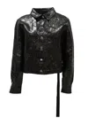 Rick Owens Drkshdw Alice Shirt In Black