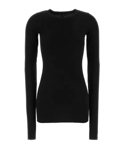 Rick Owens Drkshdw Long-sleeve T-shirt In Black