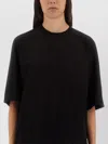 Rick Owens Drkshdw Walrus T Organic-cotton T-shirt In Black
