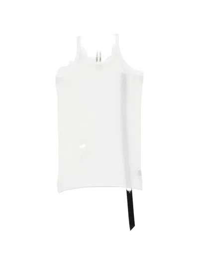 Rick Owens Drkshdw Loose Tank In White