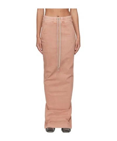 RICK OWENS DRKSHDW LOOSE WAIST SKIRT