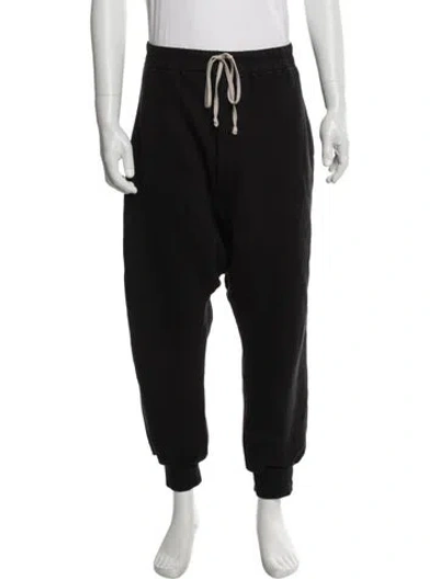 Pre-owned Rick Owens Drkshdw Lounge Bottoms In Black