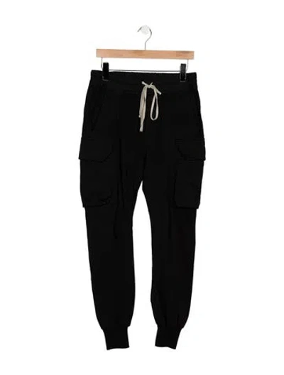 Pre-owned Rick Owens Drkshdw Lounge Bottoms In Black