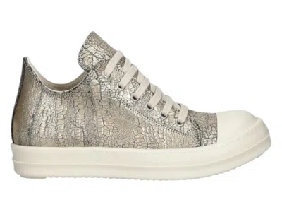 Pre-owned Rick Owens Drkshdw Low Sneaks (women's) Sneakers In Gold