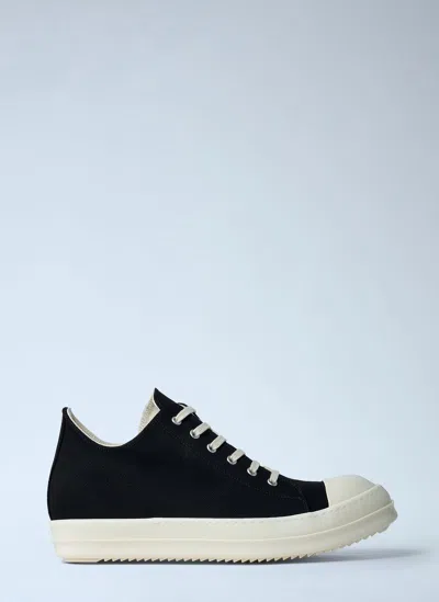 Rick Owens Drkshdw Low-top Sneakers In Black