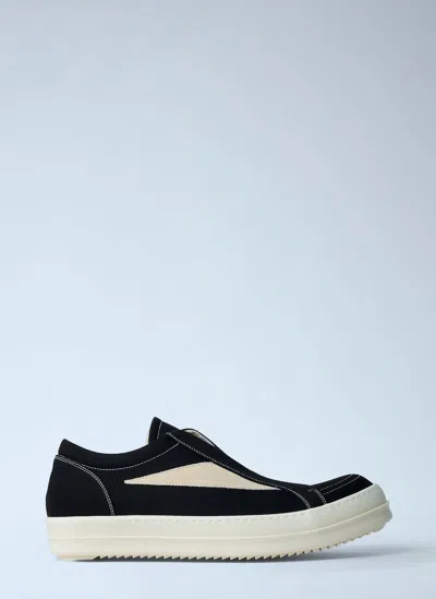 Rick Owens Drkshdw Low-top Sneakers In Black