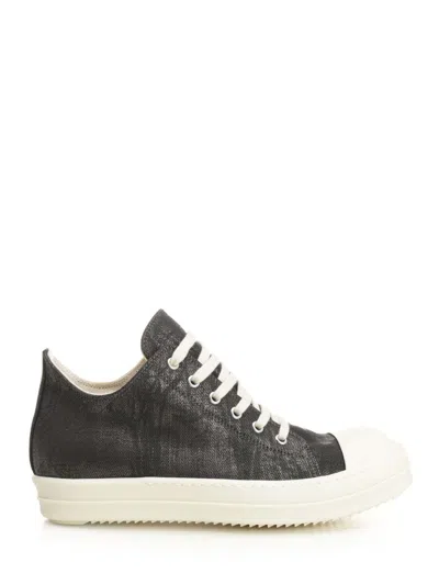 Rick Owens Drkshdw Low-top Sneakers In Gray