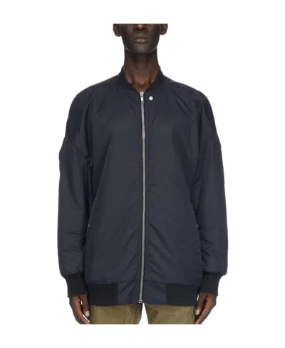 Rick Owens Drkshdw Luxor Jumbo Flight Bomber Jacket In Black