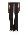 Rick Owens Drkshdw Luxor Pusher Wide-leg Trousers In Black